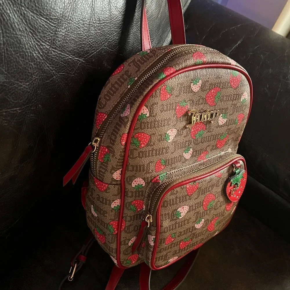 Juicy Couture Freshly Picked Strawberry Backpack